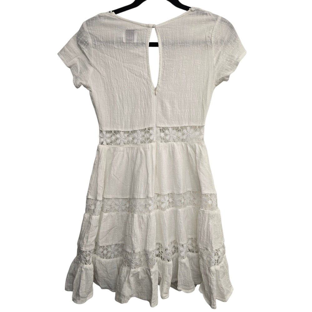 Princess Polly Cottagecore Lace Mini Dress US 2 Coquette Fairycore Boho   summer - Picture 7 of 10